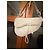 Dior Saddle sella in pelle bianca intrecciata Bianco - vista 11