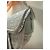 Dior Saddle sella in pelle bianca intrecciata Bianco - vista 13