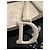 Dior Saddle sella in pelle bianca intrecciata Bianco - vista 2