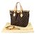Borsa Tote Palermo PM Monogramma Louis Vuitton Marrone - vista 2