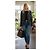 Timeless Chanel 14P Black Grid Tweed Braided Trim Double Breasted Jacket FR 36 Silvery White - view 5