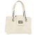 Borsa Boy Chanel in pelle verniciata bianca con catena, CC argento, Auth YKZ1054A Bianco