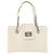 Borsa Boy Chanel in pelle verniciata bianca con catena, CC argento, Auth YKZ1054A Bianco - vista 2