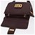 Borsa a spalla CÉLINE Carrozza in pelle Bordeaux Oro Auth 174318A D'oro Bordò - vista 15