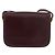 Borsa a spalla CÉLINE Carrozza in pelle Bordeaux Oro Auth 174318A D'oro Bordò - vista 3