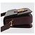 Borsa a spalla CÉLINE Carrozza in pelle Bordeaux Oro Auth 174318A D'oro Bordò - vista 5