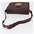 Borsa a spalla CÉLINE Carrozza in pelle Bordeaux Oro Auth 174318A D'oro Bordò - vista 7