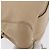 Borsa a mano Gancini in pelle beige e argento di Salvatore Ferragamo Auth hk3582 - vista 12