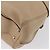 Borsa a mano Gancini in pelle beige e argento di Salvatore Ferragamo Auth hk3582 - vista 13