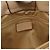 Borsa a mano Gancini in pelle beige e argento di Salvatore Ferragamo Auth hk3582 - vista 14