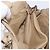 Borsa a mano Gancini in pelle beige e argento di Salvatore Ferragamo Auth hk3582 - vista 16