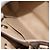 Borsa a mano Gancini in pelle beige e argento di Salvatore Ferragamo Auth hk3582 - vista 18