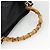 Borsa a Spalla in Pelle Gucci Bamboo 2way Nera Oro 001 2123 1577 Auth am11264 Nero D'oro - vista 7