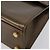 Salvatore Ferragamo Borsa a mano Gancini in pelle verniciata marrone e oro Auth hk3581 D'oro - vista 11