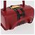 Céline Borsa a mano CELINE in pelle rossa dorata Auth YKZ1471A Rosso D'oro - vista 6
