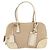 PRADA Borsa a mano in tela beige argento Auth YKZ813 - vista 2