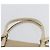 PRADA Borsa a mano in tela beige argento Auth YKZ813 - vista 8