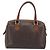 Céline Sac à main en toile Macadam CELINE en cuir PVC marron doré Auth YKZ329 - vue 3