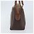 Céline Sac à main en toile Macadam CELINE en cuir PVC marron doré Auth YKZ329 - vue 5
