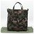 Borsa a Mano VALENTINO Nylon 2way Khaki Argento Auth BA11966A Cachi - vista 12