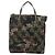 Borsa a Mano VALENTINO Nylon 2way Khaki Argento Auth BA11966A Cachi - vista 2