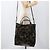Borsa a Mano VALENTINO Nylon 2way Khaki Argento Auth BA11966A Cachi - vista 27