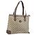 Gucci Borsa Tote GG Supreme in PVC beige e oro 002 39 0172 Auth gh2028