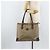 Gucci Borsa Tote GG Supreme in PVC beige e oro 002 39 0172 Auth gh2028 - vista 25