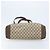 Gucci Borsa Tote GG Supreme in PVC beige e oro 002 39 0172 Auth gh2028 - vista 9