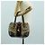 Borsa a mano Gucci Sherry Line in tela marrone e oro 146002 Auth 167181V D'oro - vista 25