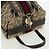 Borsa a mano Gucci Sherry Line in tela marrone e oro 146002 Auth 167181V D'oro - vista 6