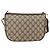 Borsa Gucci GG Supreme Web Sherry Line PVC Beige Oro 89 02 032 Auth YKZ450 D'oro - vista 3