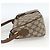 Borsa Gucci GG Supreme Web Sherry Line PVC Beige Oro 89 02 032 Auth YKZ450 D'oro - vista 4