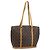 LOUIS VUITTON Borsa Tote Babylone Monogram M51102 LV Auth AMZ008 Monogramma