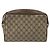 Borsa Sherry Line GG Supreme Web di GUCCI in PVC beige, oro e rosso 119 02 088 Auth YKZ1578 - vista 3