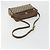 Borsa Sherry Line GG Supreme Web di GUCCI in PVC beige, oro e rosso 119 02 088 Auth YKZ1578 - vista 7
