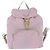 Zaino PRADA in nylon rosa argento Auth LNZ680 - vista 2