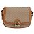 Céline Borsa a Spalla in Tela Macadam CELINE PVC Beige Oro Auth YKZ1092 D'oro - vista 2