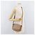 Céline Borsa a Spalla in Tela Macadam CELINE PVC Beige Oro Auth YKZ1092 D'oro - vista 22