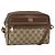Borsa Sherry Line GG Supreme Web di GUCCI in PVC beige e oro 56 02 087 Auth BAZ694 D'oro