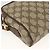 Borsa Sherry Line GG Supreme Web di GUCCI in PVC beige e oro 56 02 087 Auth BAZ694 D'oro - vista 13