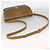 Céline Borsa a spalla in tela Macadam CELINE in pelle PVC beige oro Auth ARZ884 D'oro - vista 7