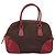 PRADA Handtasche aus braunem Canvas mit silberner Authentizität YKZ137 - Ansicht 2