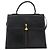 BALLY Borsa a mano in pelle 2 vie Nero Oro Auth ARZ827 D'oro - vista 2