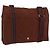 Hermès HERMES Borsa Fourre Tout a Spalla Cotone Marrone Argento Auth bs34324
