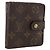 Portafoglio Compact Zip Monogram LOUIS VUITTON M61667 LV Auth AMZ571 Monogramma