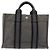 Hermès HERMES Fourre Tout PM Handtasche Canvas Grau Silber Auth BAZ508 Braun - Ansicht 2