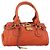 Chloé Borsa a mano Chloe Paddington in pelle arancione oro argento autentica YKZ1580SAM