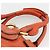 Chloé Borsa a mano Chloe Paddington in pelle arancione oro argento autentica YKZ1580SAM - vista 8