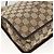 Borsa a Spalla GG Canvas Gucci Beige Oro 91762 Auth BAZ020 D'oro - vista 13